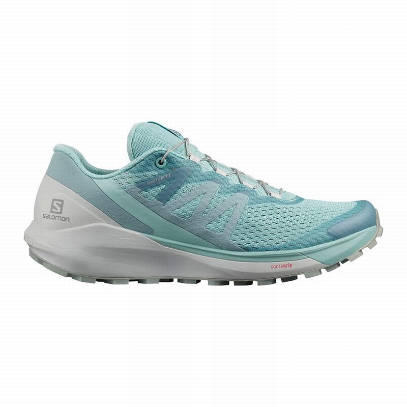 Zapatillas De Running Salomon Mujer Turquesa - Salomon Argentina SENSE RIDE 4 ,382761-OGZ